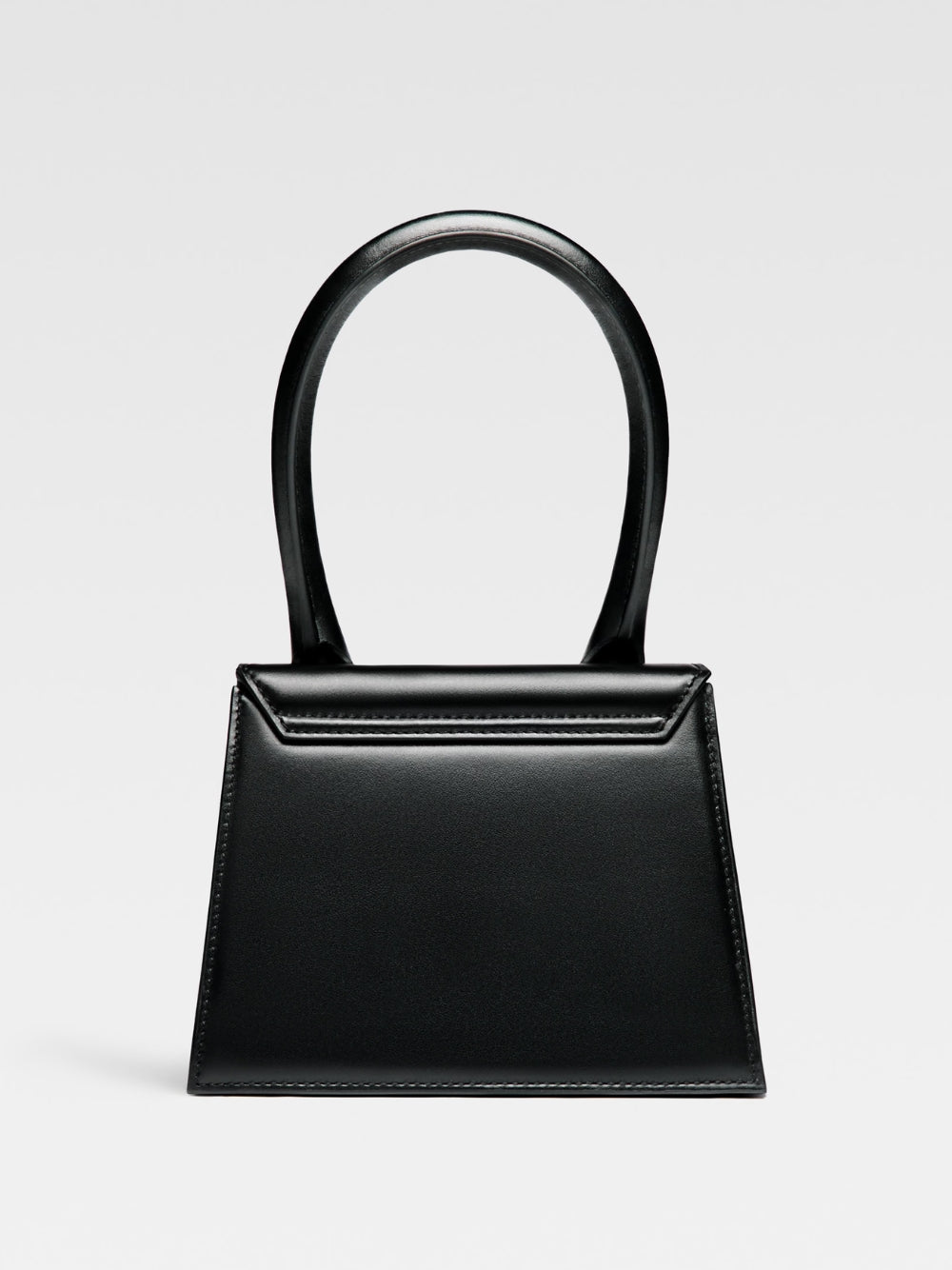 Jacquemus Le Chiquito Moyen Bag en Cuir Noir