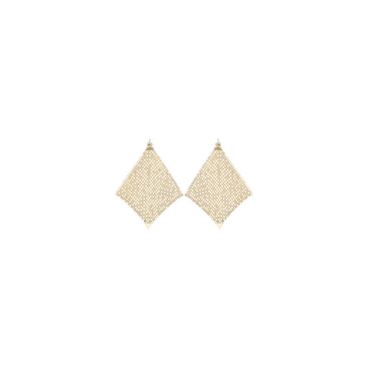 Boucles d'oreilles Rabanne en laiton doré