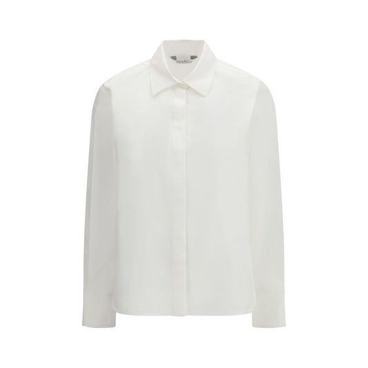 Max Mara Maroso White Cotton Shirt for Women