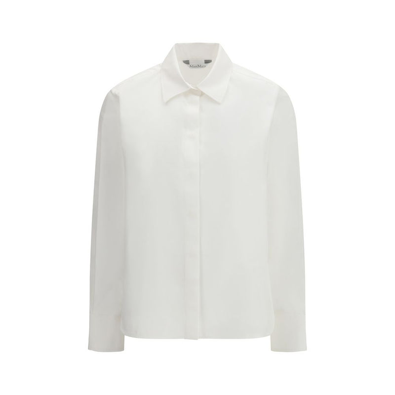Max Mara Maroso White Cotton Shirt for Women
