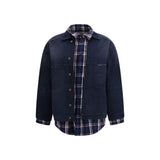 Veste en jean de coton bleu Balenciaga
