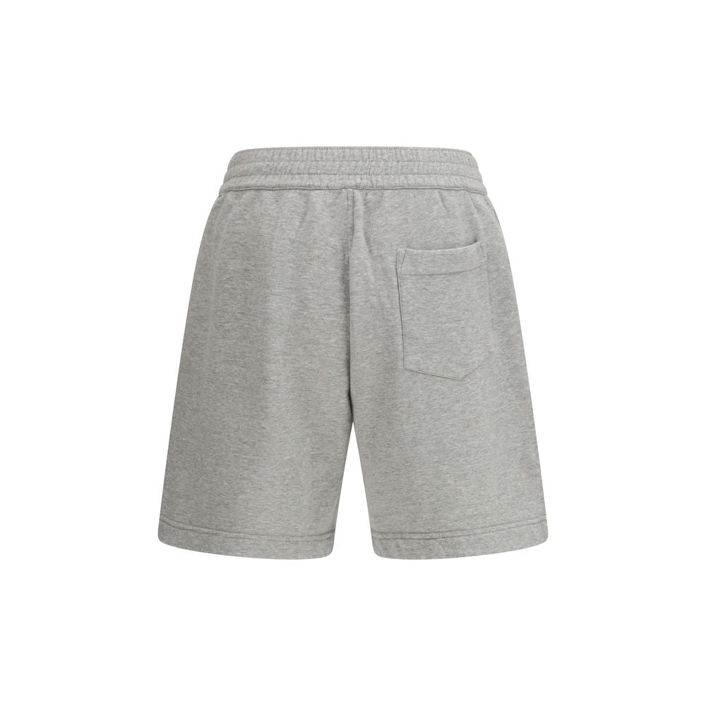 Givenchy Gray Cotton Bermuda Shorts for Men