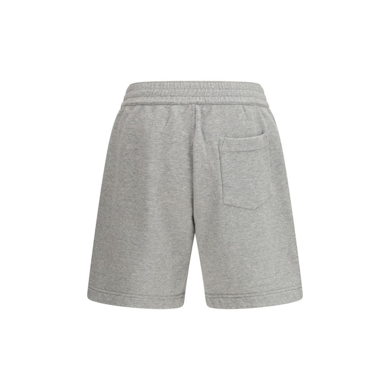 Givenchy Gray Cotton Bermuda Shorts for Men
