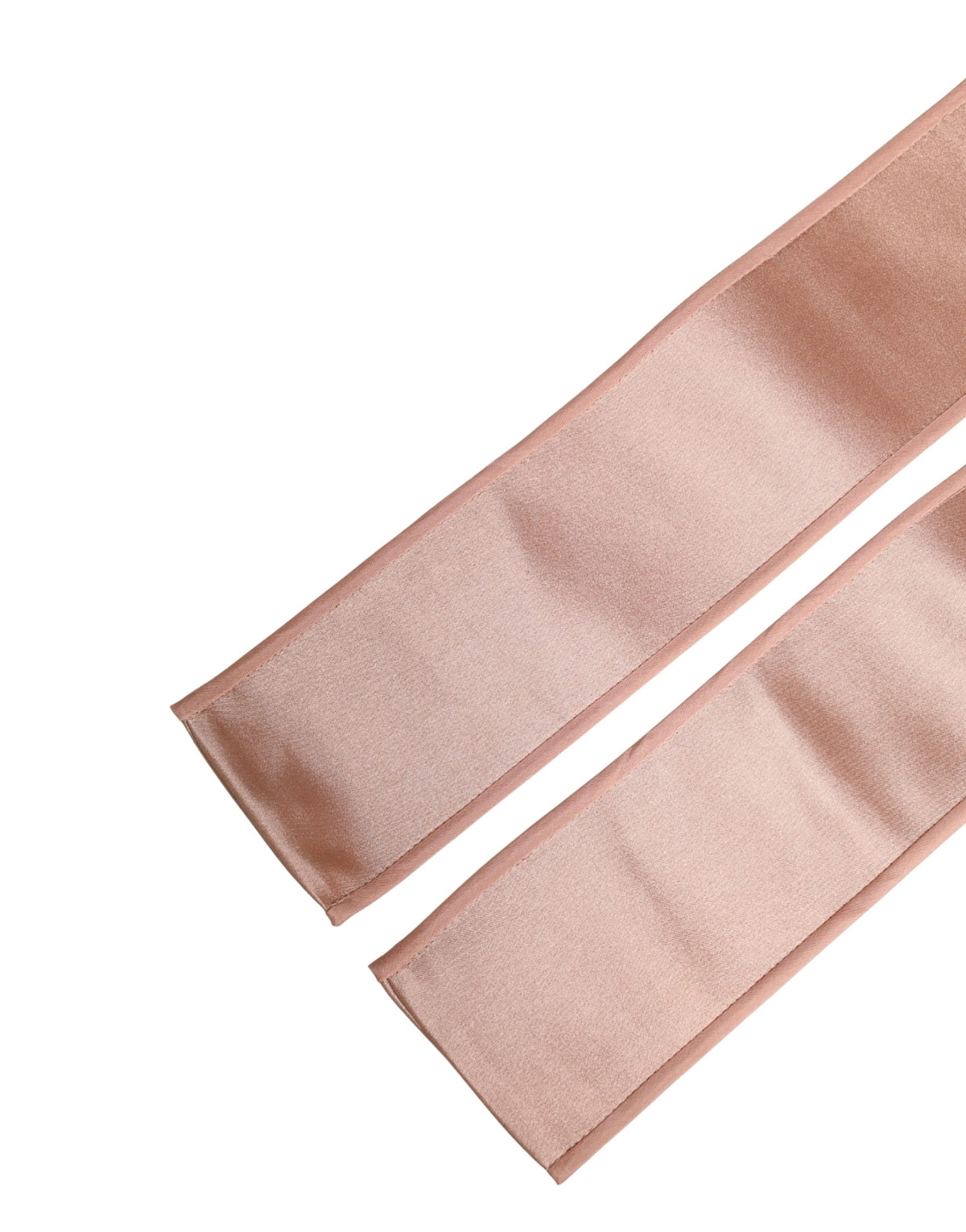 Dolce & Gabbana Light Pink Silk Satin Waist Belt for Women