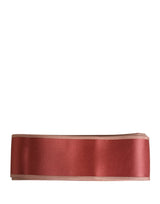 Dolce & Gabbana Pink Silk Satin Waist Belt for Women