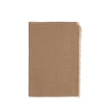 Max Mara Beige Silk Scarf - Elegant Fringed Accessory