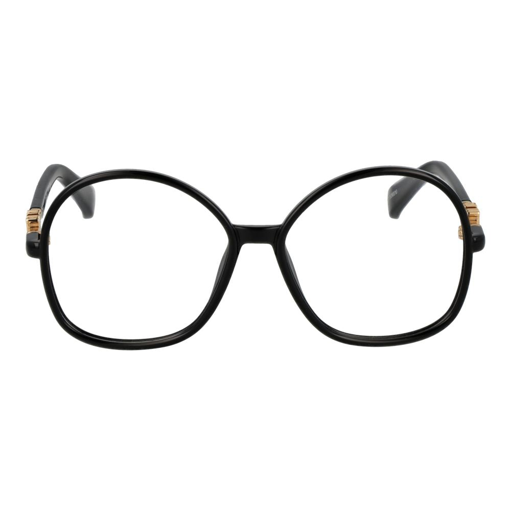 Max Mara Black Plastic Glasses Frames for Women