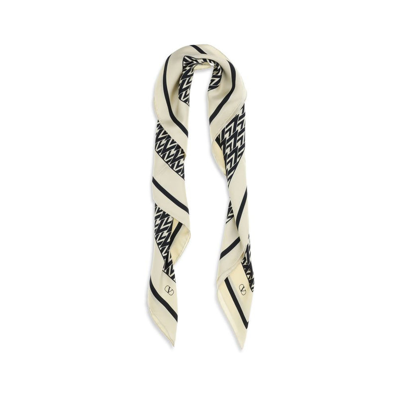 Foulard en soie multicolore Valentino Garavani