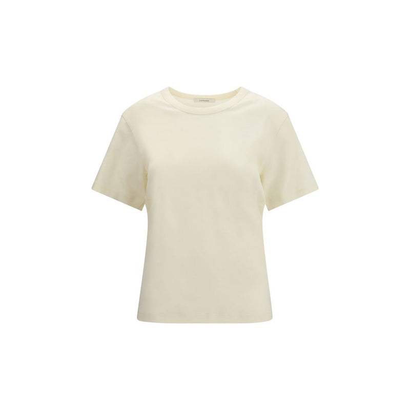 Lemaire Beige Cotton T-Shirt - Minimalist Style for Women