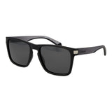 Polaroid Black Plastic Sunglasses - Unisex Rectangle Design