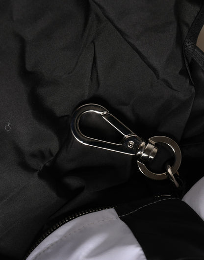 Sac Dolce &amp; Gabbana pour homme en polyester noir avec peluche panda, écologique