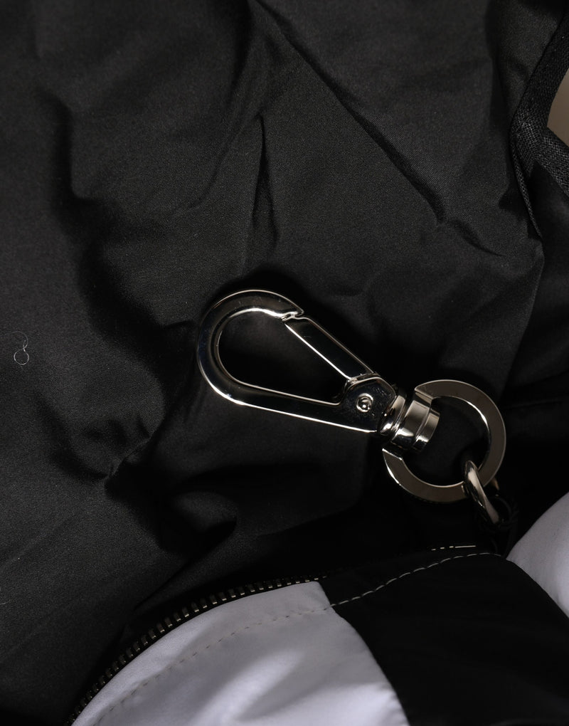 Sac Dolce &amp; Gabbana pour homme en polyester noir avec peluche panda, écologique