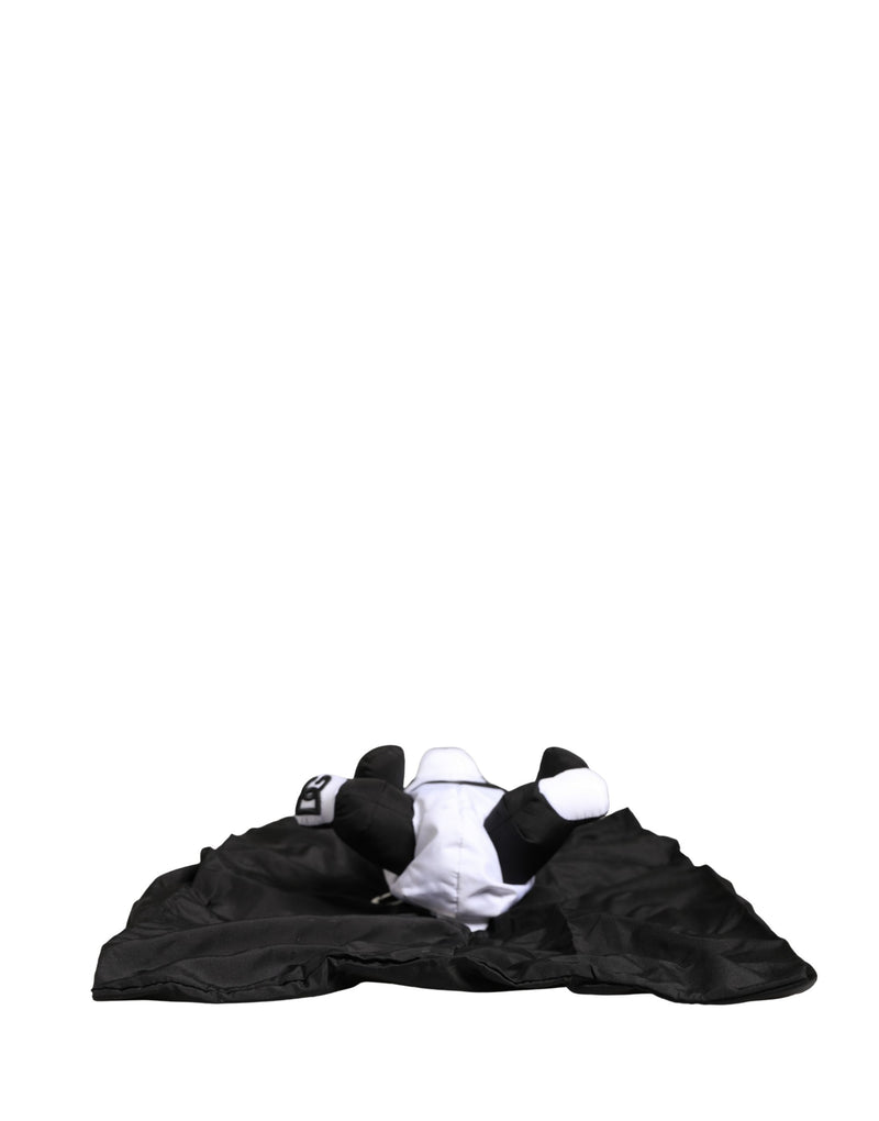 Sac Dolce &amp; Gabbana pour homme en polyester noir avec peluche panda, écologique