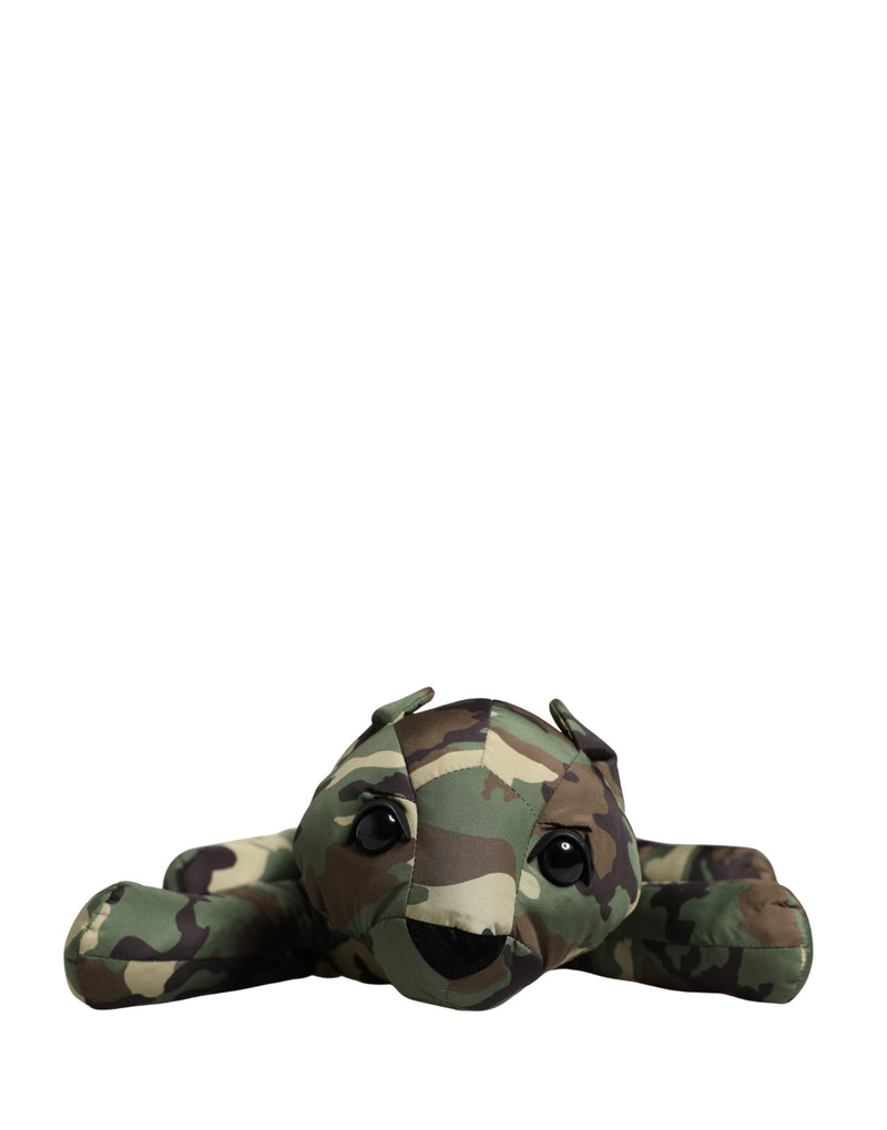 Dolce & Gabbana Multicolor Camouflage Animal Silhouette Waist Bag