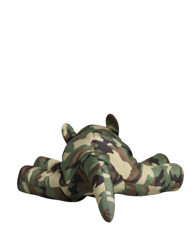 Dolce & Gabbana Multicolor Camouflage Animal Silhouette Waist Bag