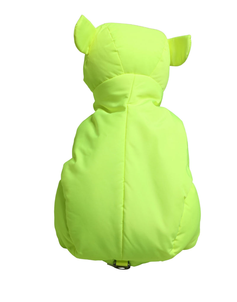 Dolce & Gabbana Green Polyester Animal Silhouette Waist Bag