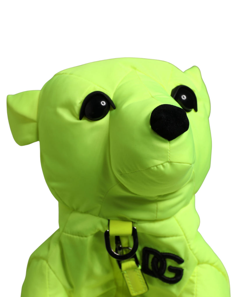Dolce & Gabbana Green Polyester Animal Silhouette Waist Bag