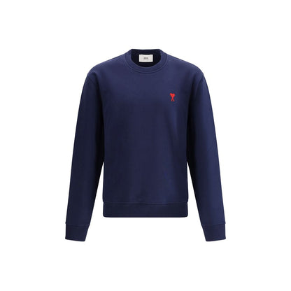 Ami Paris blauwe katoenen sweatshirt