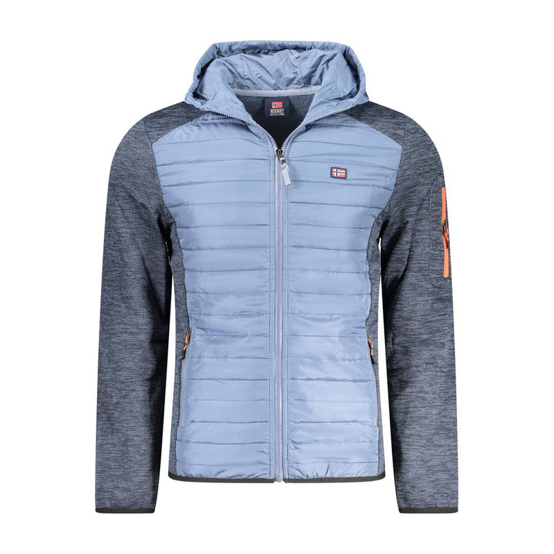 Noorwegen 1963 Azzurro Polyester Herenjack
