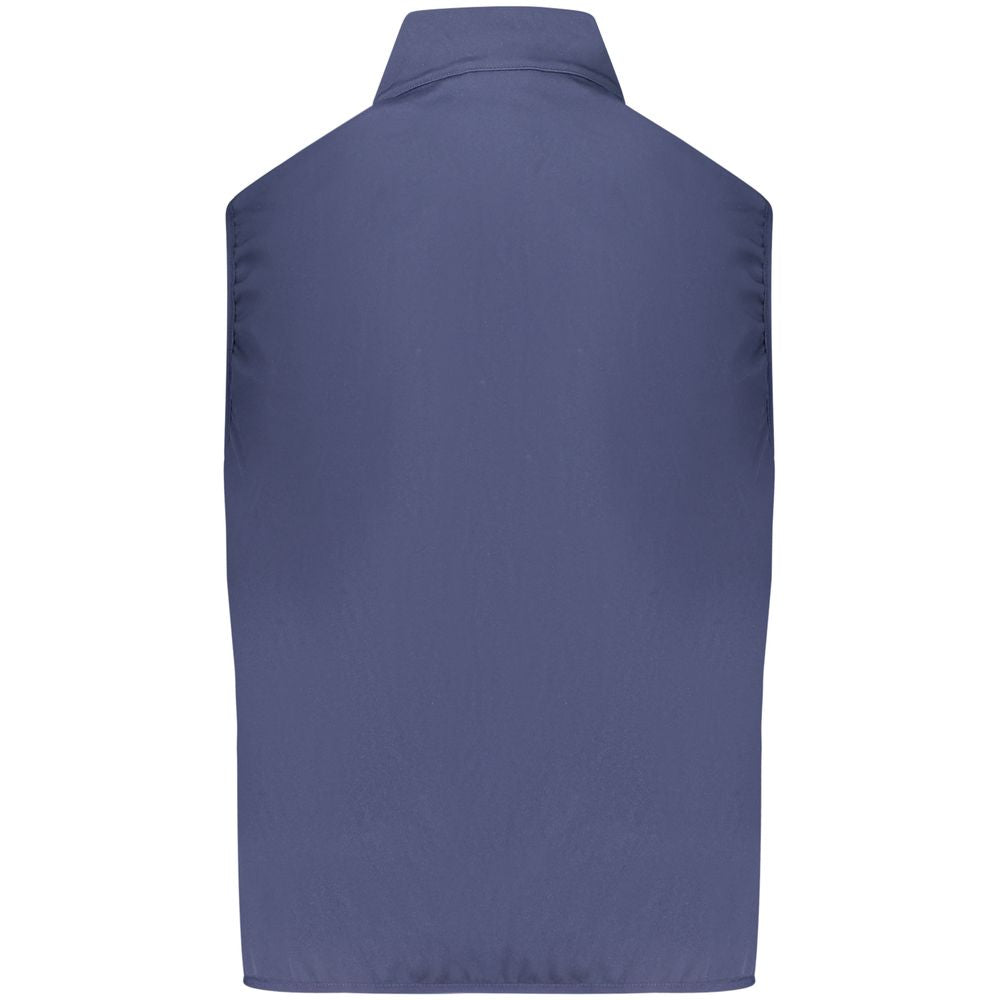 Norway 1963 Blu Polyester Men's Vest - Sleek & Functional