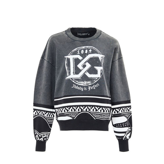 Dolce & Gabbana Zwart Katoenen Sweatshirt