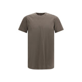 Rick Owens Brown Cotton T-Shirt - Essential Minimalist Design