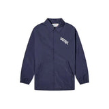 Autry Blue Polyester Long Sleeve Zip Top for Men