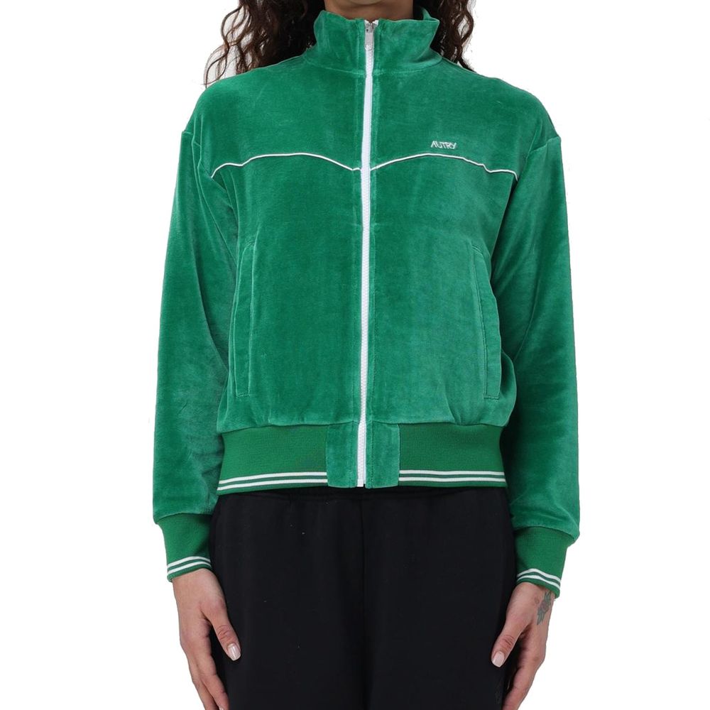 Autry Bicolor Cotton Sweatshirt for Women - Stylish & Comfortable