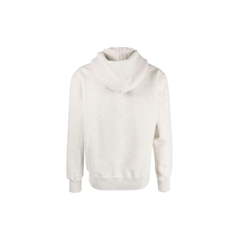 Autry Beige Cotton Hoodie for Men - Stylish & Comfortable