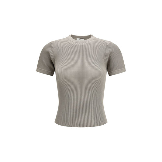 RIER Beige Silk T-Shirt