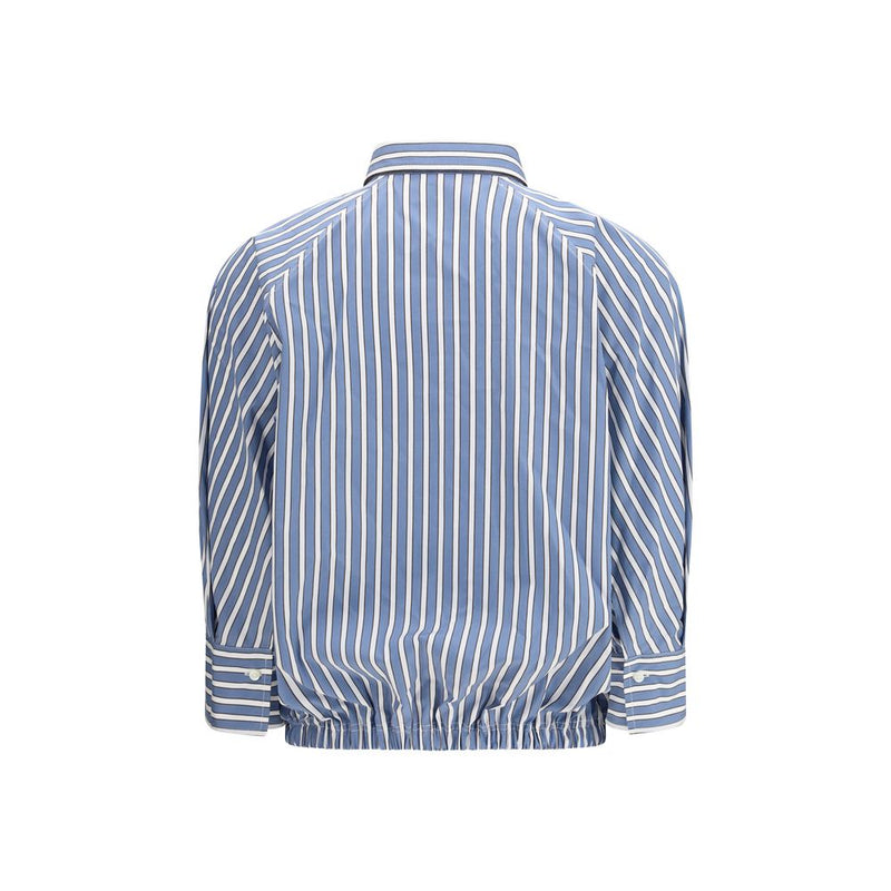 Brunello Cucinelli Blue Cotton Shirt - Elegant Design for Women