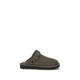 UGG Brown Calf Leather Bos Taurus Mules for Men - Stylish Comfort