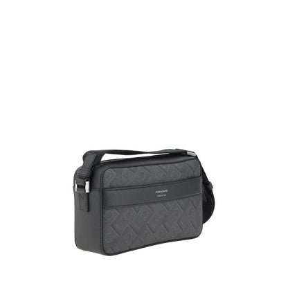 Sac bandoulière Ferragamo en polyéthylène noir