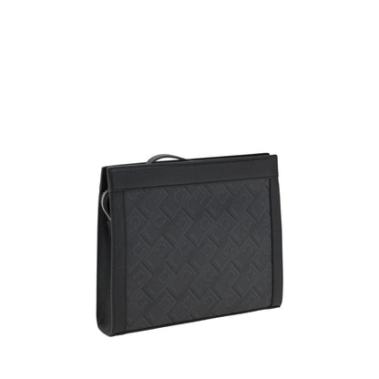 Pochette Ferragamo en polyéthylène noir