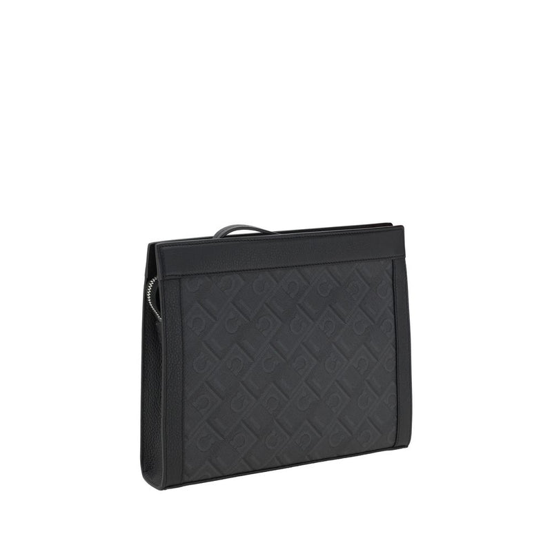 Pochette Ferragamo en polyéthylène noir