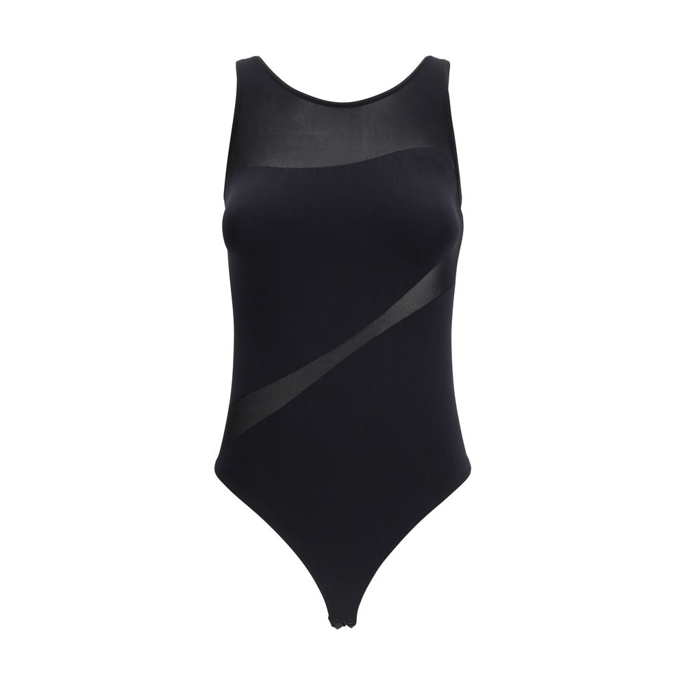 Wolford Shade Sleeveless String Bodysuit - Black