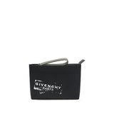 Givenchy Black Cotton Pouch - Elegant Accessory for Men