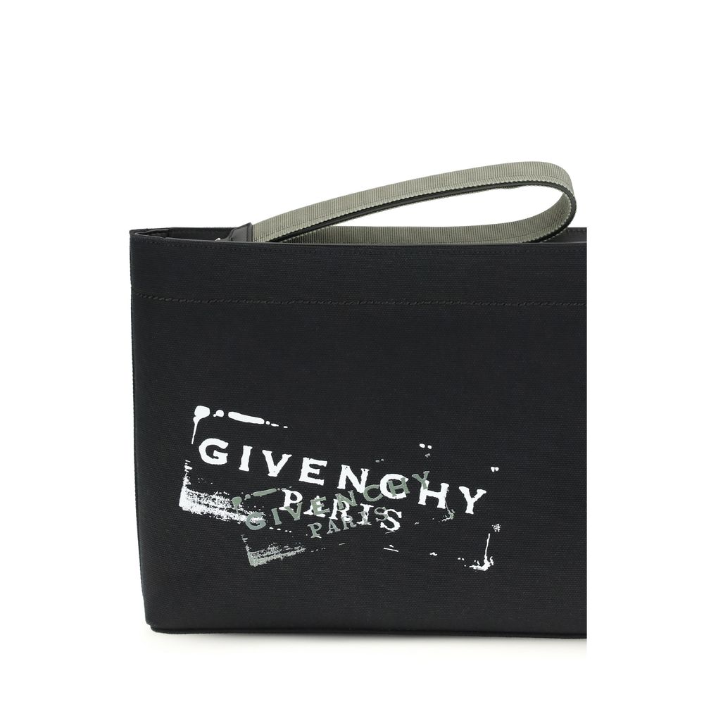 Givenchy Black Cotton Pouch - Elegant Accessory for Men
