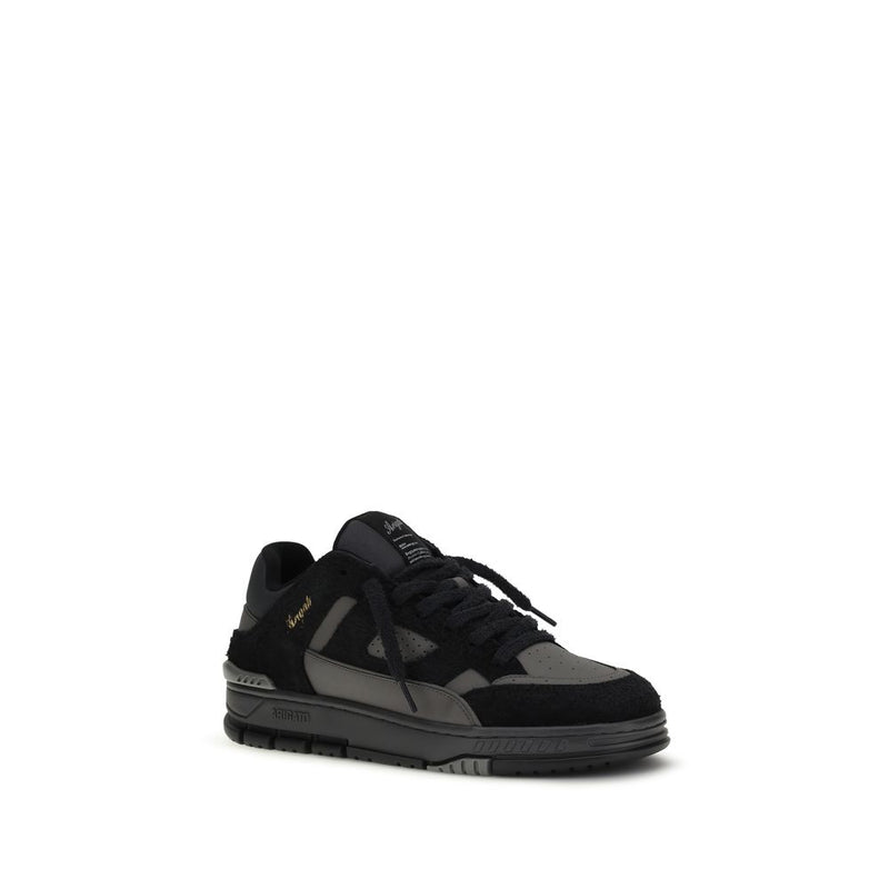 Axel Arigato Black Calf Leather Bos Taurus Athletic Sneakers