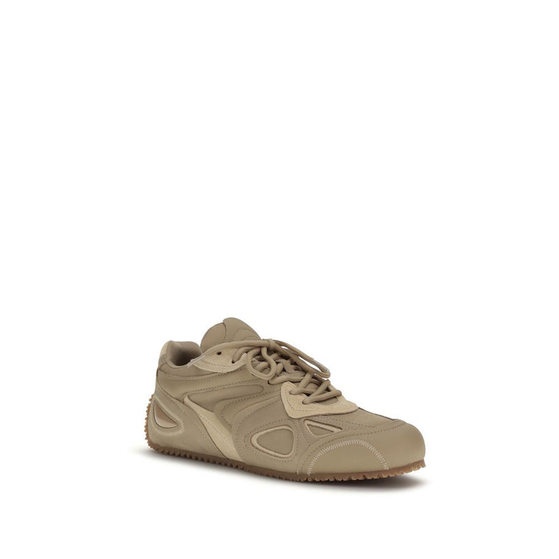 Axel Arigato Brown Calf Leather Bos Taurus Low Top Sneakers