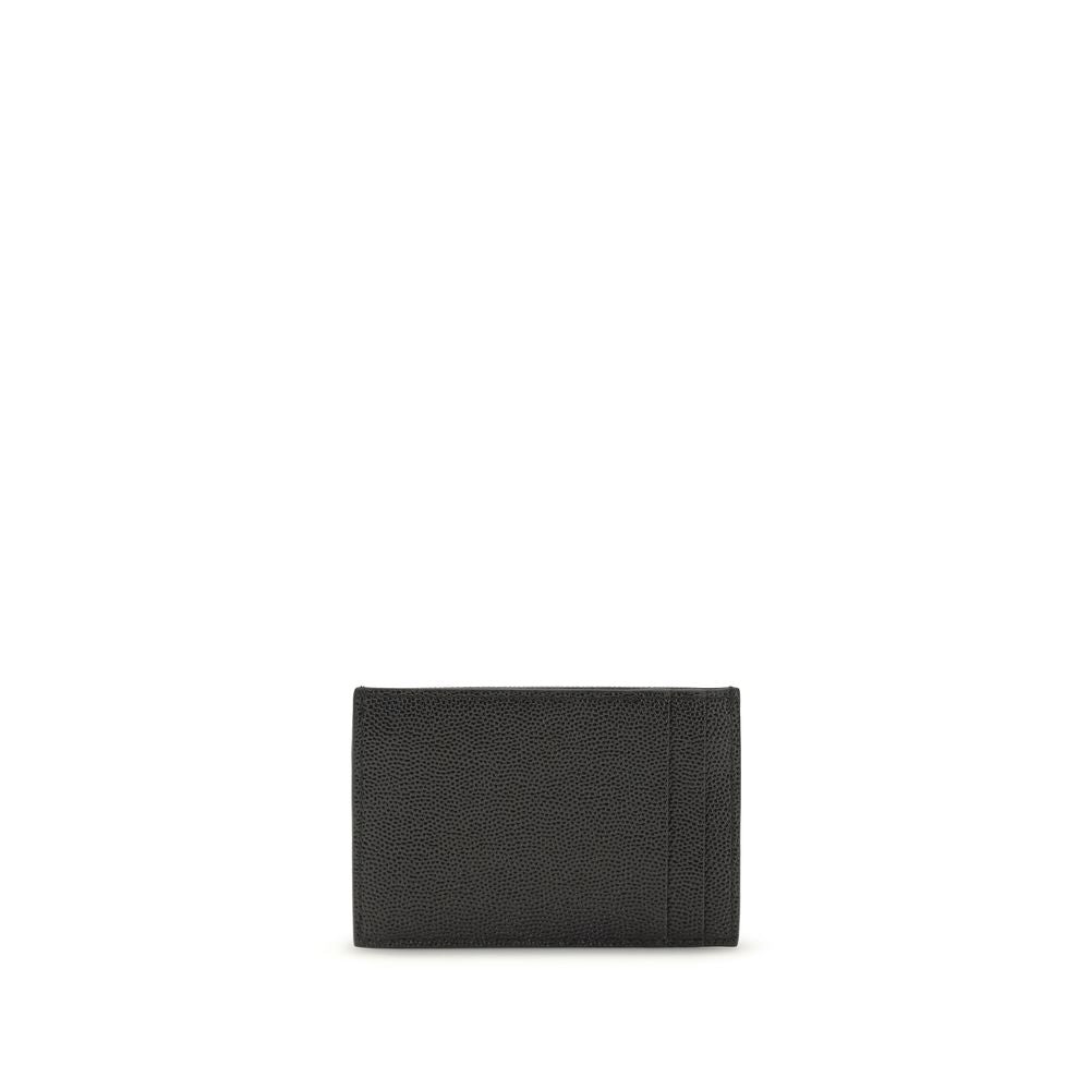 Saint Laurent Black Calf Leather Bos Taurus Wallet - Luxury Accessory