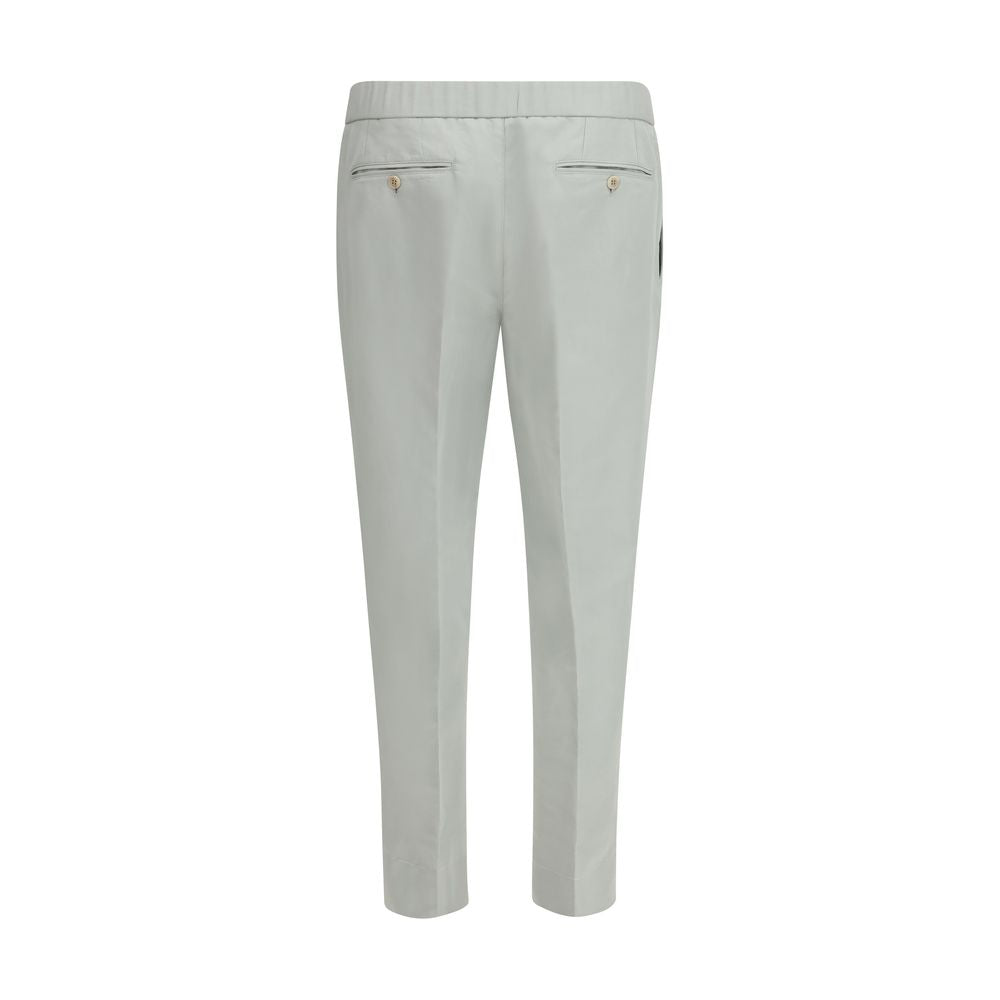 Brioni Bicolor Linen Casual Pants - Slim Fit for Men