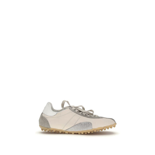 Maison Margiela Beige Goatskin Sprinters Sneakers for Women