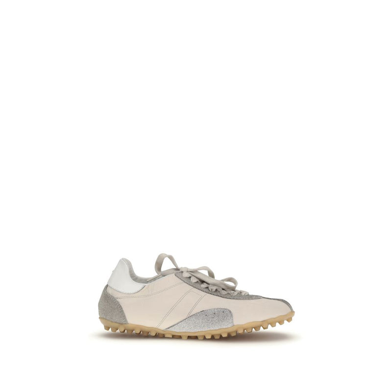 Maison Margiela Beige Goatskin Sprinters Sneakers for Women