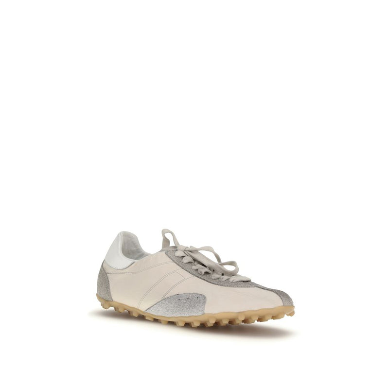 Maison Margiela Beige Goatskin Sprinters Sneakers for Women