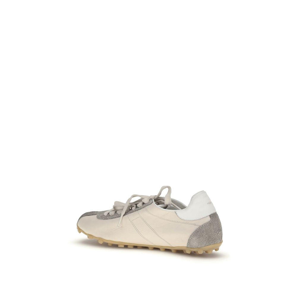 Maison Margiela Beige Goatskin Sprinters Sneakers for Women