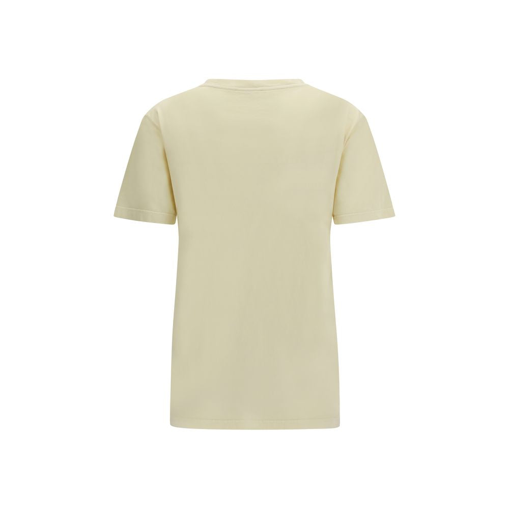 RIER Beige Cotton T-Shirt - Élégance et Confort au Quotidien