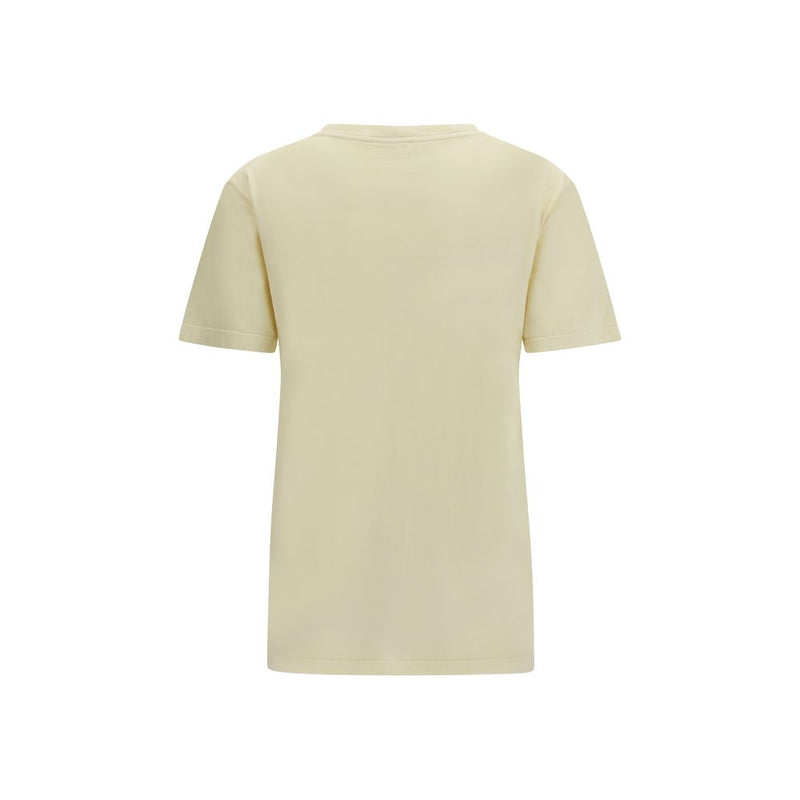 RIER Beige Cotton T-Shirt - Classic Crew Neck for Everyday Style