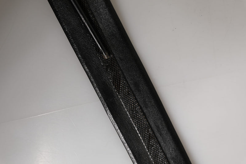 PLEIN SUD Black Leather Gold Metal Buckle Waist Belt for Women