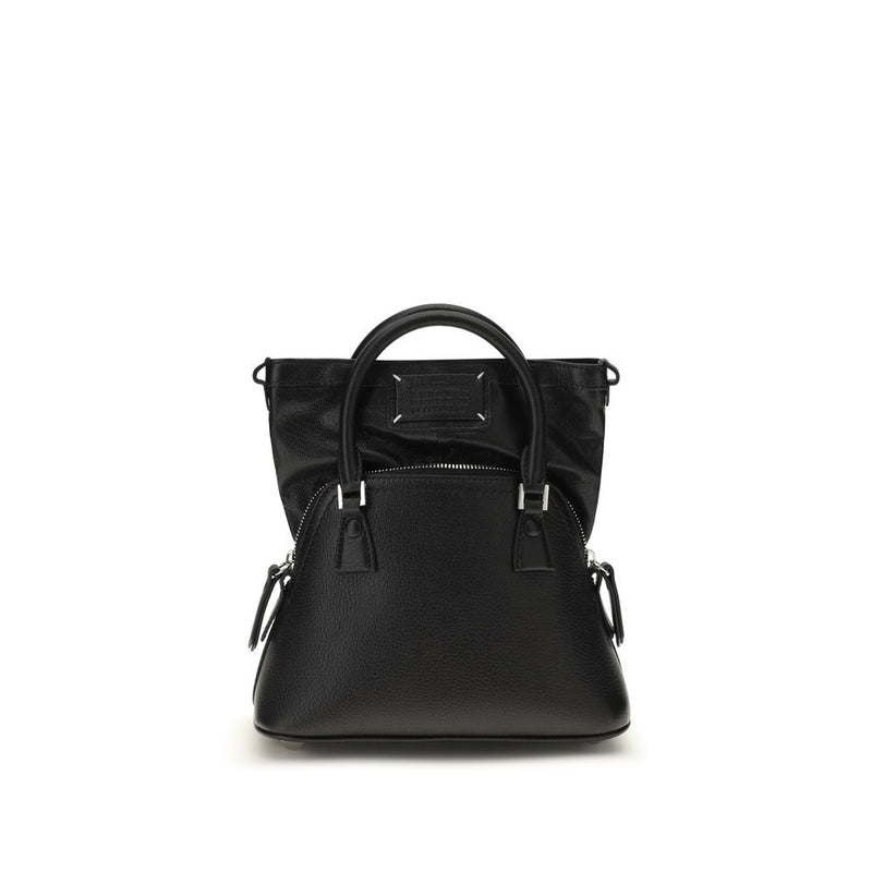 Maison Margiela Black Goatskin 5AC Micro Handbag